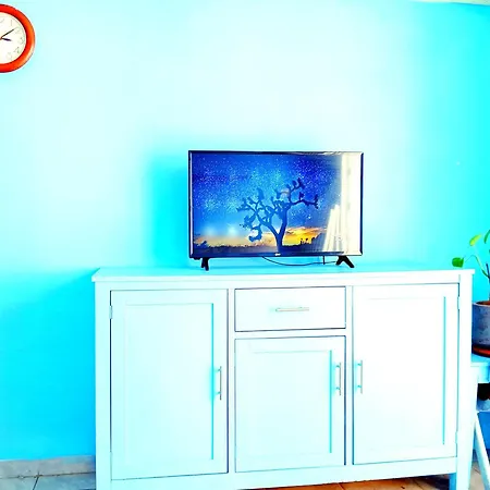 In The Blue Painted Blue In The Heart Of Appartement Agia Napa